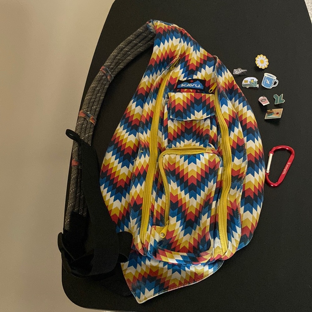 Colorful Kavu Rope Bag